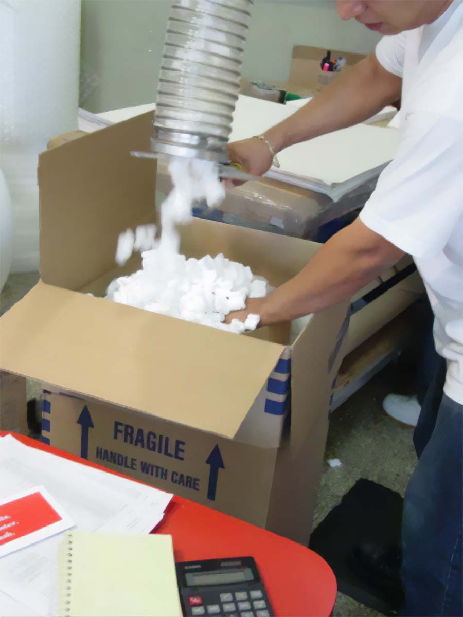 We offer expert packing services for safe shipment at all 4  Goodman Shipping locations.