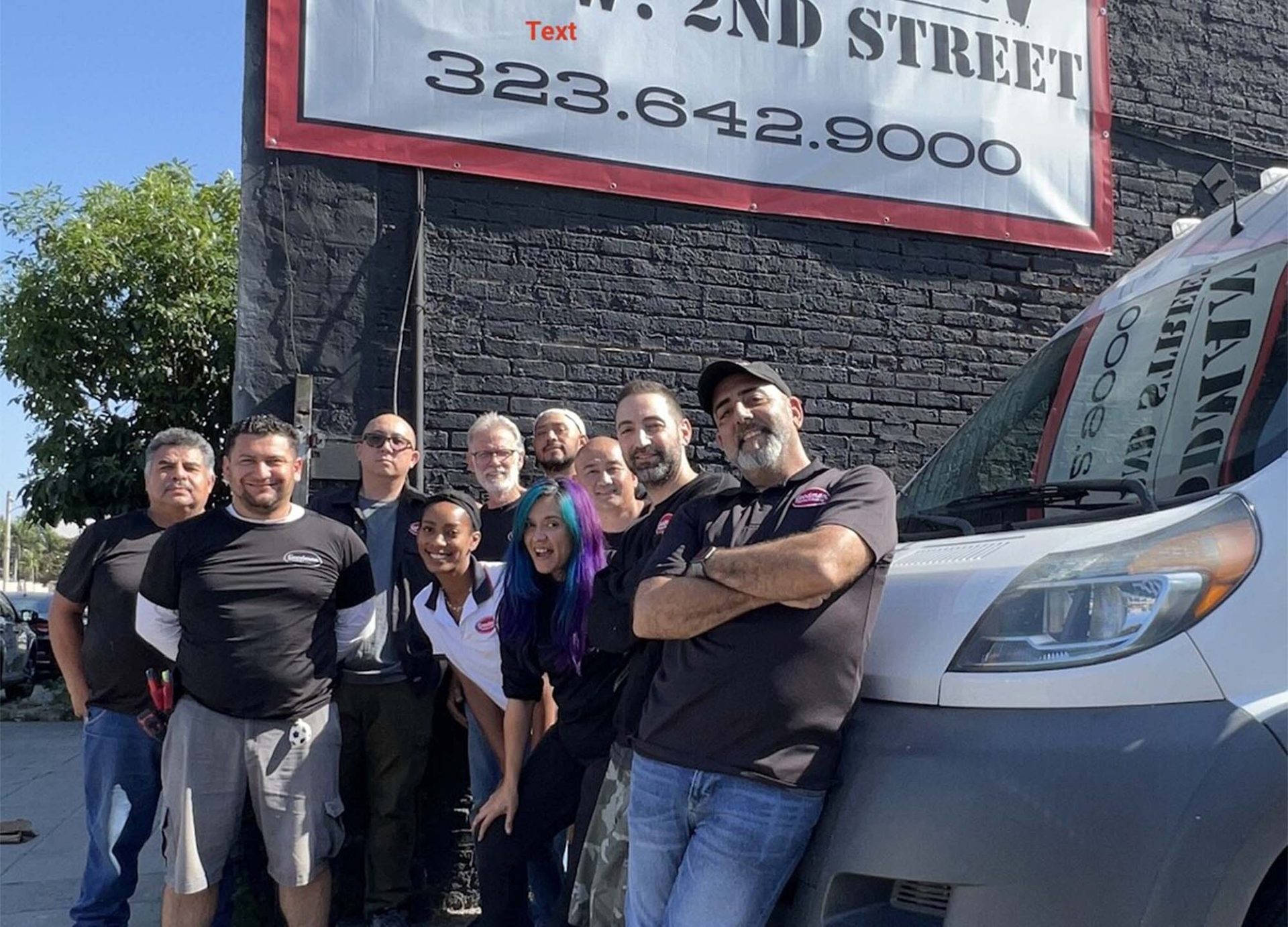 Goodman Packing and Shipping’s Art Handling and Logistics team at our DTLA Warehouse Shipping Center