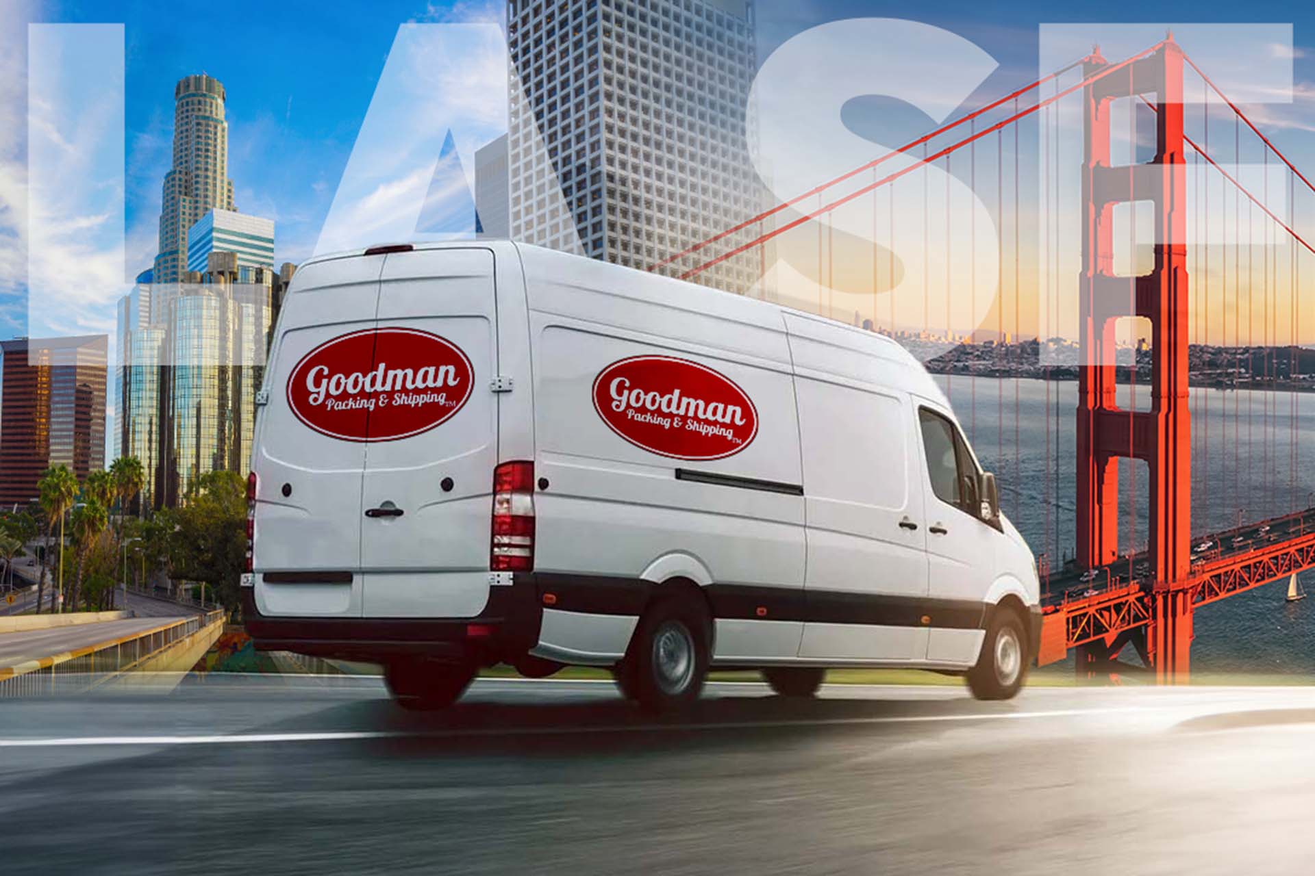 Goodman Shipping Shuttle Service - From LA to SF