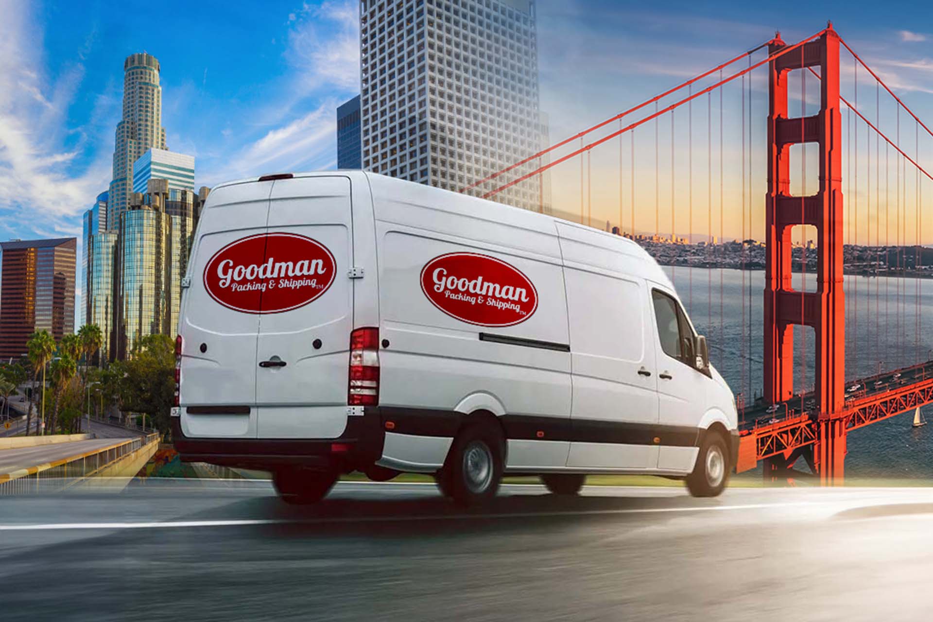 Goodman Shipping Shuttle Service from Los Angeles to San Francisco