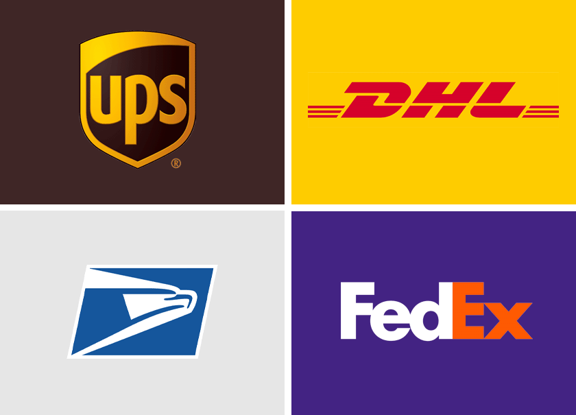 Goodman shipping uses the world's top delivery carrier like UPS FEDEX USPS DHL